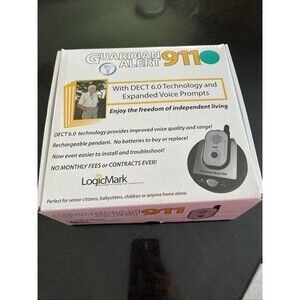 LOGICMARK GUARDIAN ALERT 911 Emergency Alert System Model 30511 NEW Open Box